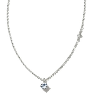 image:imageKendra Scott Maisie Sterling Silver Pendant NecklaceAQUAMARINE