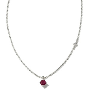 image:imageKendra Scott Maisie Sterling Silver Pendant NecklaceRUBY