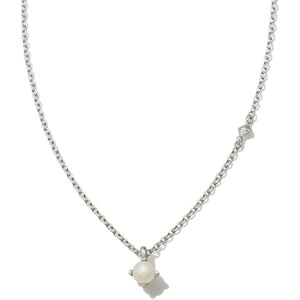 image:imageKendra Scott Maisie Sterling Silver Pendant NecklaceWHITE PEARL