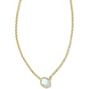 image:imageKendra Scott Davie Pendant Necklace 18k Gold Vermeil DemiFine Jewelry for Women Opal
