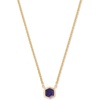 image:imageKendra Scott Davie Pendant Necklace in 18K Gold Vermeil DemiFine Jewelry for Women Blue Iolite