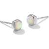 image:imageKendra Scott Davie Stud Earring Sterling Silver DemiFine Jewelry for Women Kyocera Opal