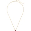image:imageKendra Scott Davie Pendant Necklace in 18K Gold Vermeil DemiFine Jewelry for Women Pink Ruby
