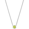 image:imageKendra Scott Davie Pendant Necklace in Sterling Silver DemiFine Jewelry for Women Green Peridot