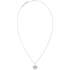 image:imageKendra Scott Ari Pave Heart Sterling Silver Charm Necklace in White Diamond Fine Jewelry for Women