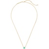 image:imageKendra Scott Davie Pendant Necklace in 18K Gold Vermeil DemiFine Jewelry for Women Chrysoprase