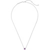 image:imageKendra Scott Davie Pendant Necklace in Sterling Silver DemiFine Jewelry for Women Amethyst