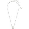 image:imageKendra Scott Letters AZ Pendant Necklace for Women Fashion Jewelry RhodiumPlated BrassLetter D