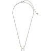 image:imageKendra Scott Letters AZ Pendant Necklace for Women Fashion Jewelry RhodiumPlated BrassLetter H
