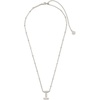 image:imageKendra Scott Letters AZ Pendant Necklace for Women Fashion Jewelry RhodiumPlated BrassLetter I