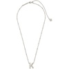 image:imageKendra Scott Letters AZ Pendant Necklace for Women Fashion Jewelry RhodiumPlated BrassLetter K