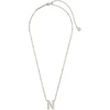 image:imageKendra Scott Letters AZ Pendant Necklace for Women Fashion Jewelry RhodiumPlated BrassLetter N