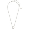 image:imageKendra Scott Letters AZ Pendant Necklace for Women Fashion Jewelry RhodiumPlated BrassLetter O