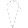 image:imageKendra Scott Letters AZ Pendant Necklace for Women Fashion Jewelry RhodiumPlated BrassLetter T