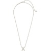 image:imageKendra Scott Letters AZ Pendant Necklace for Women Fashion Jewelry RhodiumPlated BrassLetter X