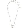 image:imageKendra Scott Letters AZ Pendant Necklace for Women Fashion Jewelry RhodiumPlated BrassLetter Z