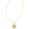 image:imageKendra Scott 14k GoldPlated Brass Letter AZ Disc Reversible Pendant Necklace Fashion Jewelry for WomenLetter B