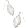image:imageKendra Scott Abbie Drop Earring Fashion Jewelry for WomenRHODIUM  IVORY MOTHER OF PEARL