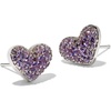 RHODIUM - SAPPHIRE LAVENDER BLUE