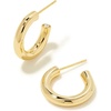 image:imageKendra Scott Colette Huggie Earrings Fashion Jewelry for WomenGOLD
