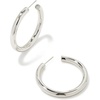 image:imageKendra Scott Colette Large Hoop Earrings Fashion Jewelry for WomenRHODIUM