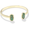 image:imageKendra Scott Elton Cuff Bracelet for Women Fashion JewelryGOLD  BRONZE VEINED MALACHITE