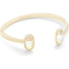 image:imageKendra Scott Elton Cuff Bracelet for Women Fashion JewelryGOLD  IRIDESCENT DICHROIC GLASS