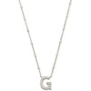 image:imageKendra Scott Letters AZ Pendant Necklace for Women Fashion Jewelry RhodiumPlated BrassLetter G
