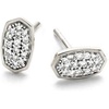 image:imageKendra Scott White Diamond Marisa Stud Earrings in 14k Gold Fine Jewelry for Women14K WHITE GOLD  CRYSTAL CLEAR DIAMOND