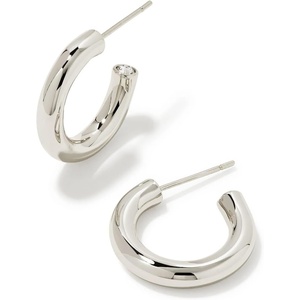 image:imageKendra Scott Colette Huggie Earrings Fashion Jewelry for WomenRHODIUM