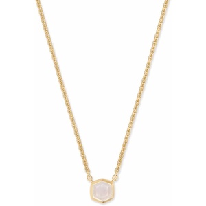 image:imageKendra Scott Davie Pendant Necklace in 18K Gold Vermeil DemiFine Jewelry for Women Rainbow Moonstone