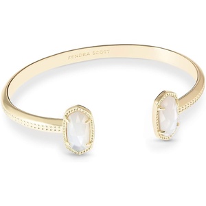 image:imageKendra Scott Elton Cuff Bracelet for Women Fashion JewelryGOLD  IVORY MOTHER OF PEARL