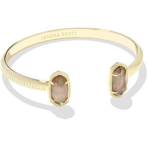 image:imageKendra Scott Elton Cuff Bracelet for Women Fashion JewelryGOLD  TAUPE MOTHER OF PEARL