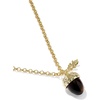 image:imageKendra Scott Acorn Short Pendant Necklace 14k GoldPlated Brass Brown Tigers Eye