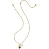 image:imageKendra Scott Acorn Short Pendant Necklace 14k GoldPlated Brass Brown Tigers Eye