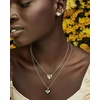 image:imageKendra Scott Ari Heart Adjustable Length Pendant Necklace for Women Fashion JewelryGOLD  IRIDESCENT DICHROIC GLASS