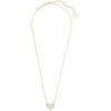 image:imageKendra Scott Ari Heart Adjustable Length Pendant Necklace for Women Fashion JewelryGOLD  IRIDESCENT DRUSY