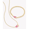 image:imageKendra Scott Ari Heart Emilie Pendant Necklace Fashion Jewelry for WomenGOLD  AZALEA ILLUSION AND ROSE QUARTZ