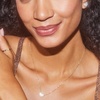 image:imageKendra Scott Ari Pave Crystal Heart Necklace Fashion Jewelry For WomenGOLD METAL  WHITE CUBIC ZIRCONIA