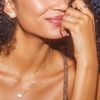 image:imageKendra Scott Ari Pave Crystal Heart Necklace Fashion Jewelry For WomenGOLD METAL  WHITE CUBIC ZIRCONIA