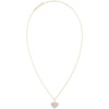 image:imageKendra Scott Ari Pave Heart 18k Gold Vermeil Charm Necklace in White Diamond Fine Jewelry for Women