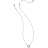 image:imageKendra Scott Baseball Short Pendant Necklace Fashion Jewelry for WomenRHODIUM