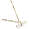 image:imageKendra Scott Bree Metal TBar Short Pendant NecklaceGOLD IVORY MOTHER OF PEARL
