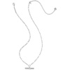 image:imageKendra Scott Bree Metal TBar Short Pendant NecklaceRHODIUM OVER BRASS