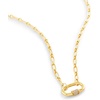 image:imageKendra Scott Bristol Link Necklace 18K Gold Vermeil DemiFine Jewelry for Women White Sapphire