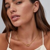 image:imageKendra Scott Bristol Link Necklace 18K Gold Vermeil DemiFine Jewelry for Women White Sapphire