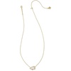 image:imageKendra Scott Cheer Short Pendant Necklace Fashion Jewelry for WomenGOLD  WHITE MOTHER OF PEARL
