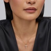 image:imageKendra Scott Cross Crystal Pendant Necklace Fashion Jewelry for WomenGOLD  WHITE CRYSTAL