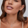 image:imageKendra Scott Cross Crystal Pendant Necklace Fashion Jewelry for WomenRHODIUM  WHITE CRYSTAL