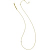 image:imageKendra Scott Cross Inline Pave Necklace 18k Gold Vermeil DemiFine Jewelry for Women White Topaz